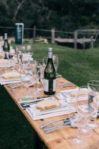 Food events such as outdoor picnics at farms attract guests to visit your location.