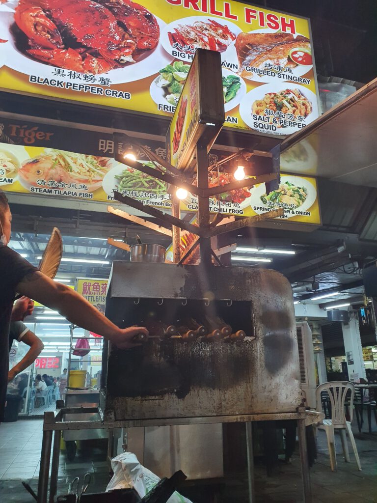 Food stand Kuala Lumpur